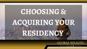 Choosing & Acquiring Your Residency